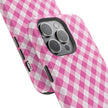 Pink Gingham - Extreme Phone Case - Westport Cove