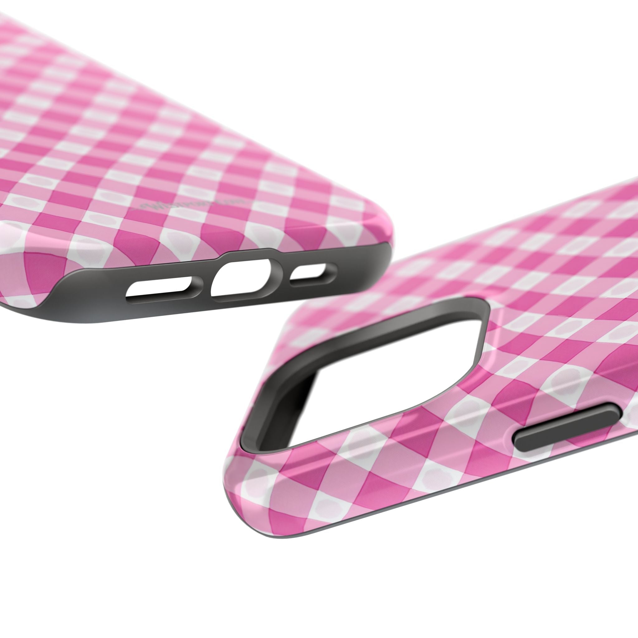 Pink Gingham - Extreme Phone Case - Westport Cove