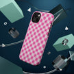 Pink Gingham - Extreme Phone Case - Westport Cove