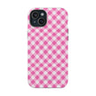 Pink Gingham - Extreme Phone Case - Westport Cove