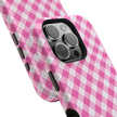 Pink Gingham - Extreme Phone Case - Westport Cove