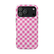 Pink Gingham - Extreme Phone Case - Westport Cove