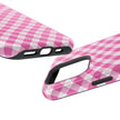 Pink Gingham - Extreme Phone Case - Westport Cove