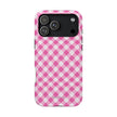 Pink Gingham - Extreme Phone Case - Westport Cove
