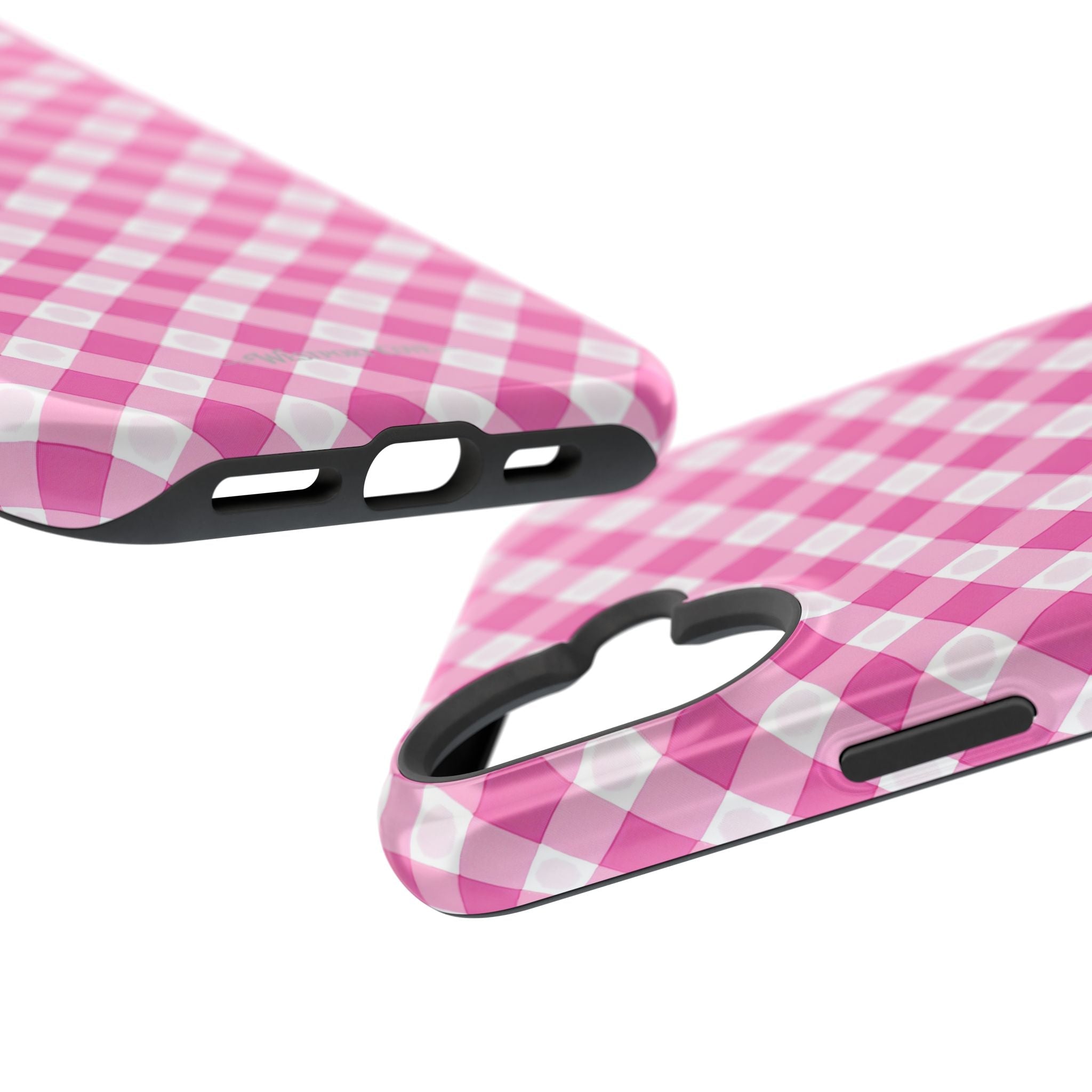 Pink Gingham - Extreme Phone Case - Westport Cove
