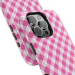 Pink Gingham - Extreme Phone Case - Westport Cove