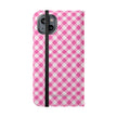 Pink Gingham - Flip Case - Westport Cove