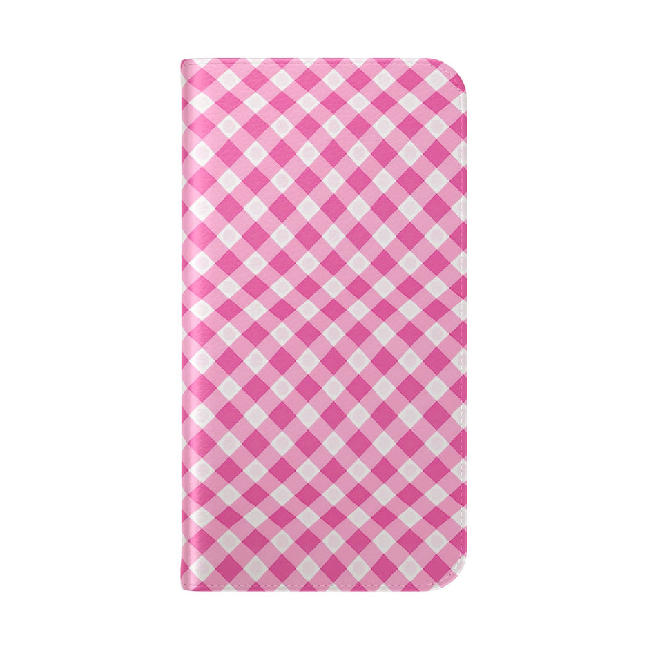 Pink Gingham - Flip Case - Westport Cove