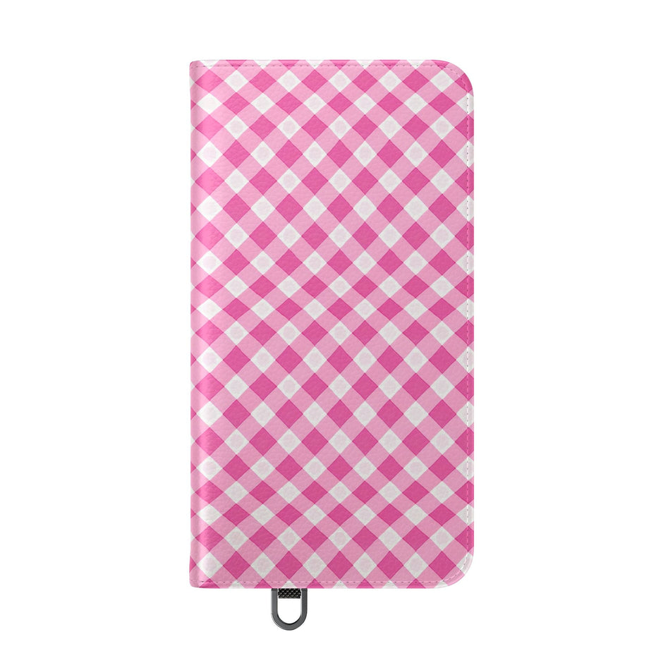Pink Gingham - Flip Case - Westport Cove