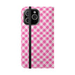 Pink Gingham - Flip Case - Westport Cove