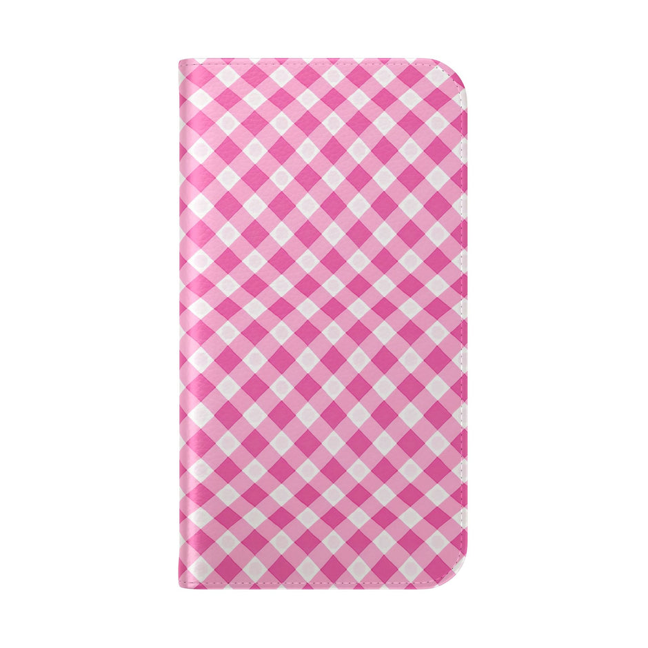 Pink Gingham - Flip Case - Westport Cove