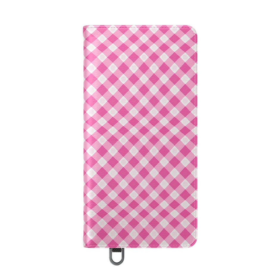 Pink Gingham - Flip Case - Westport Cove