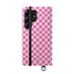 Pink Gingham - Flip Case - Westport Cove