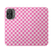 Pink Gingham - Flip Case - Westport Cove