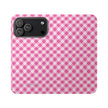 Pink Gingham - Flip Case - Westport Cove
