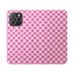 Pink Gingham - Flip Case - Westport Cove