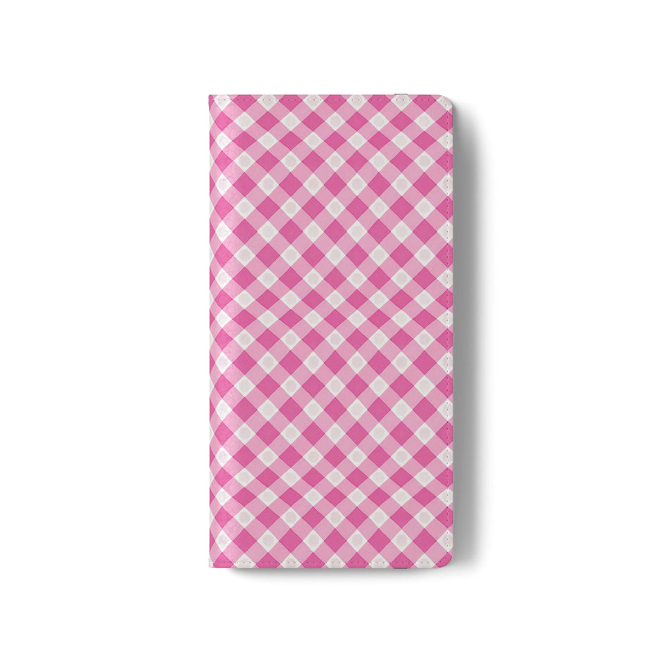 Pink Gingham - Flip Case - Westport Cove