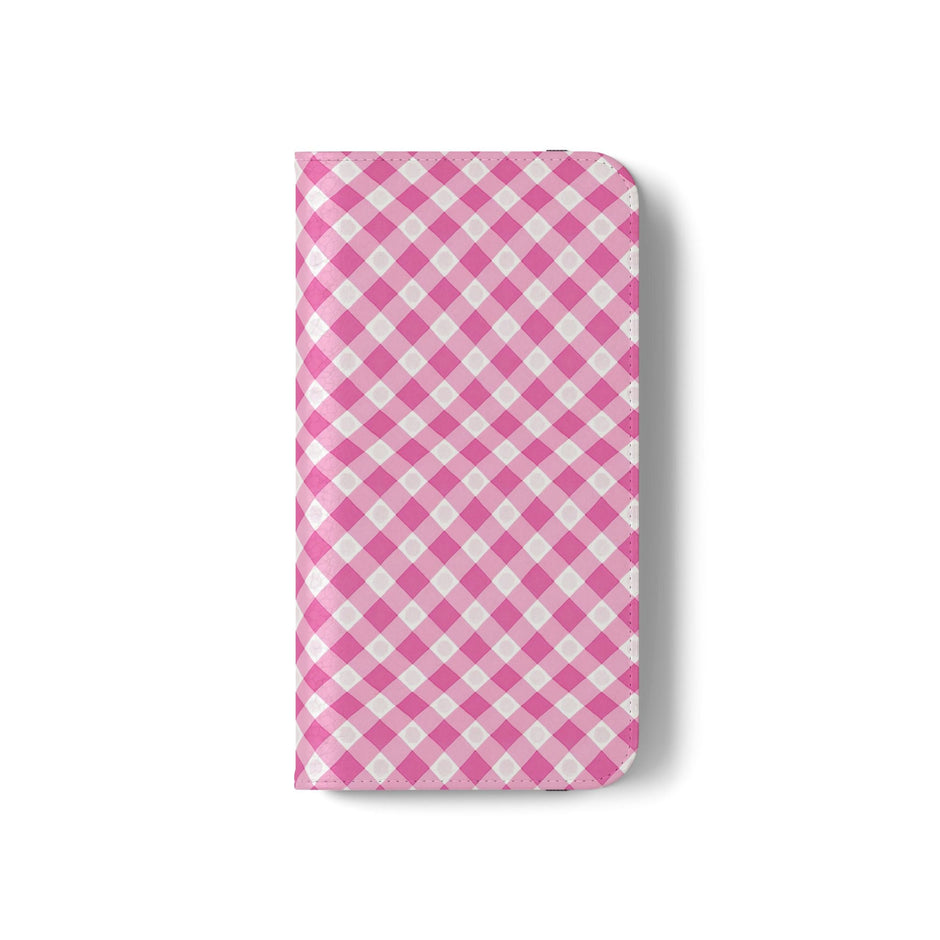 Pink Gingham - Flip Case - Westport Cove