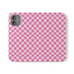 Pink Gingham - Flip Case - Westport Cove