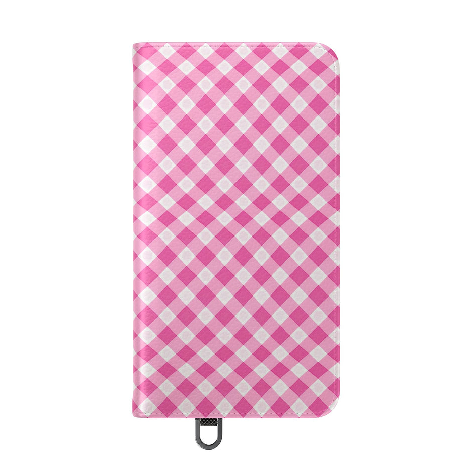 Pink Gingham - Flip Case - Westport Cove