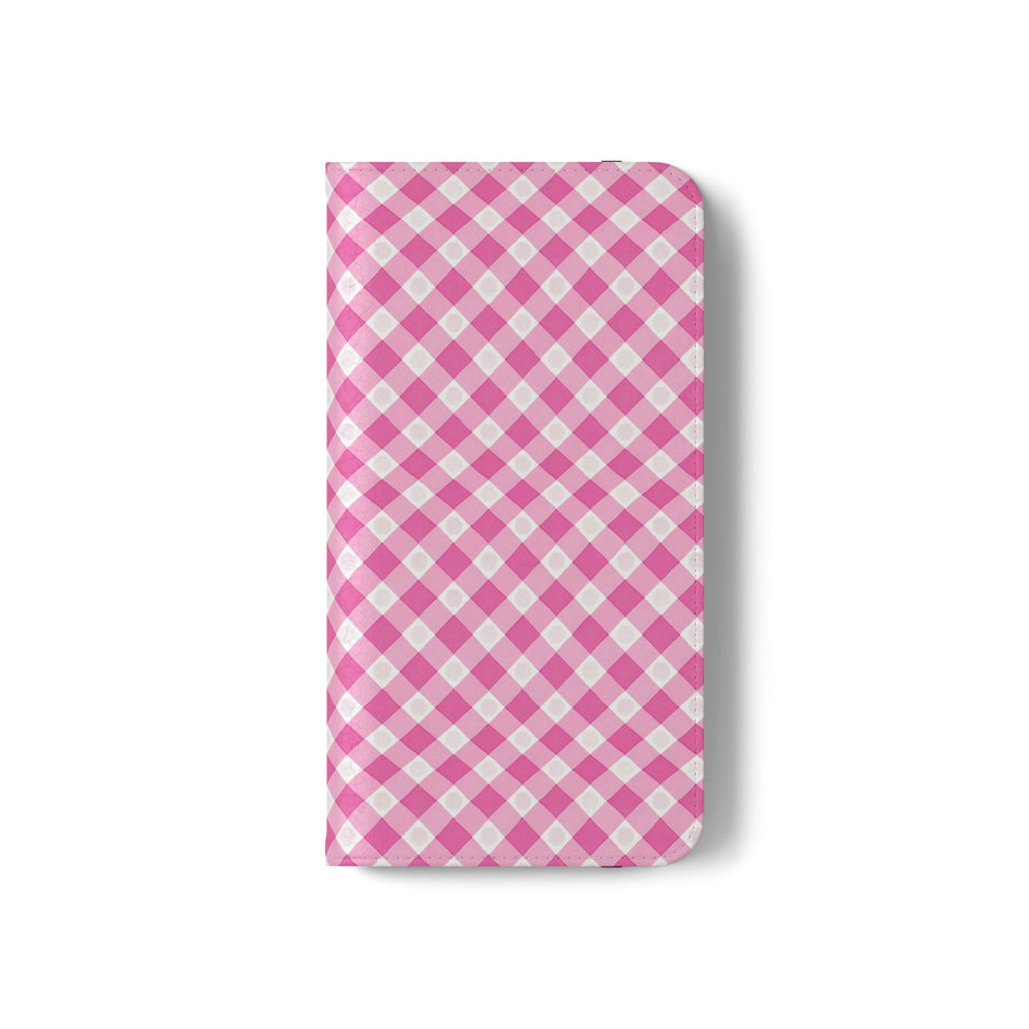 Pink Gingham - Flip Case - Westport Cove