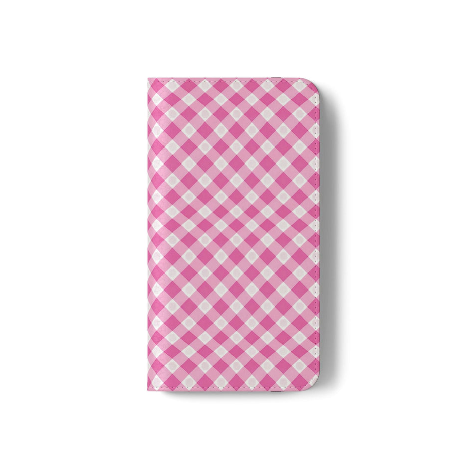 Pink Gingham - Flip Case - Westport Cove