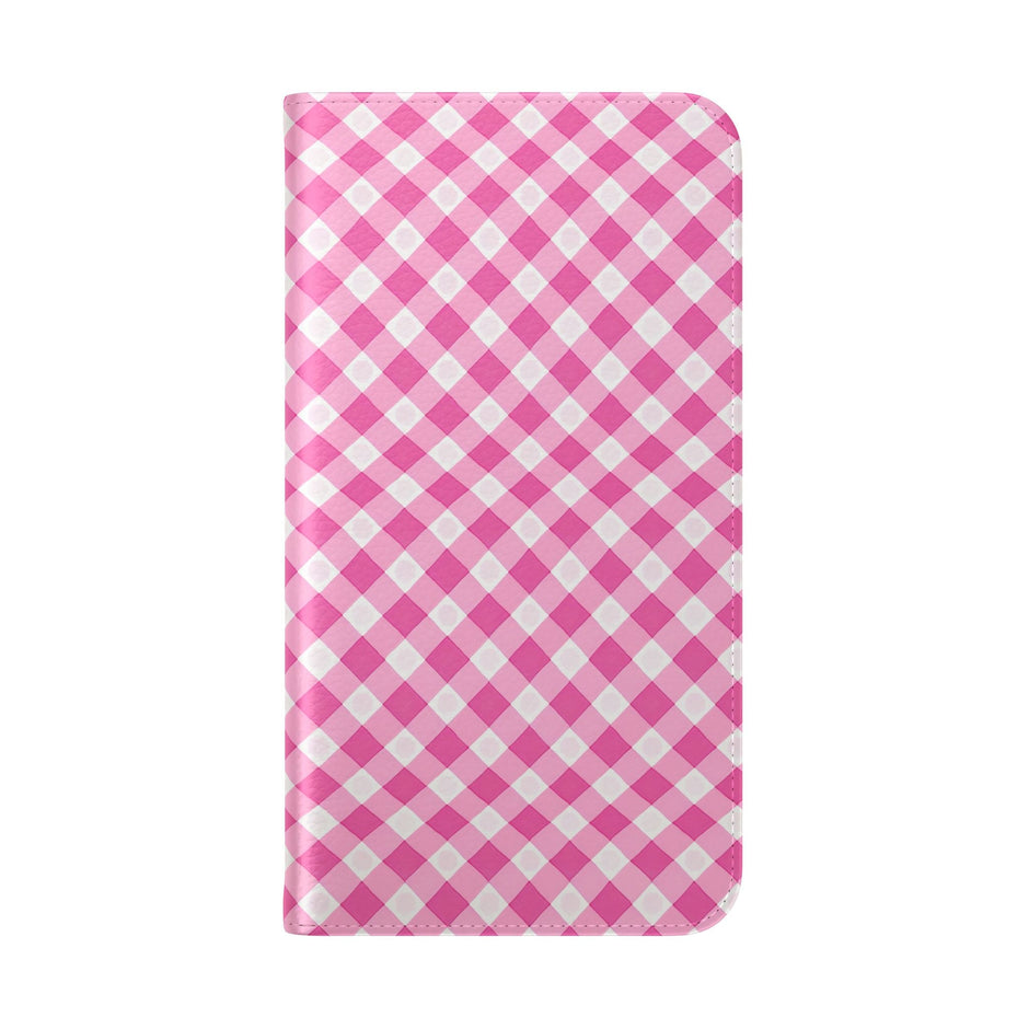 Pink Gingham - Flip Case - Westport Cove