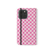 Pink Gingham - Flip Case - Westport Cove