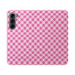 Pink Gingham - Flip Case - Westport Cove