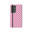 Pink Gingham - Flip Case - Westport Cove