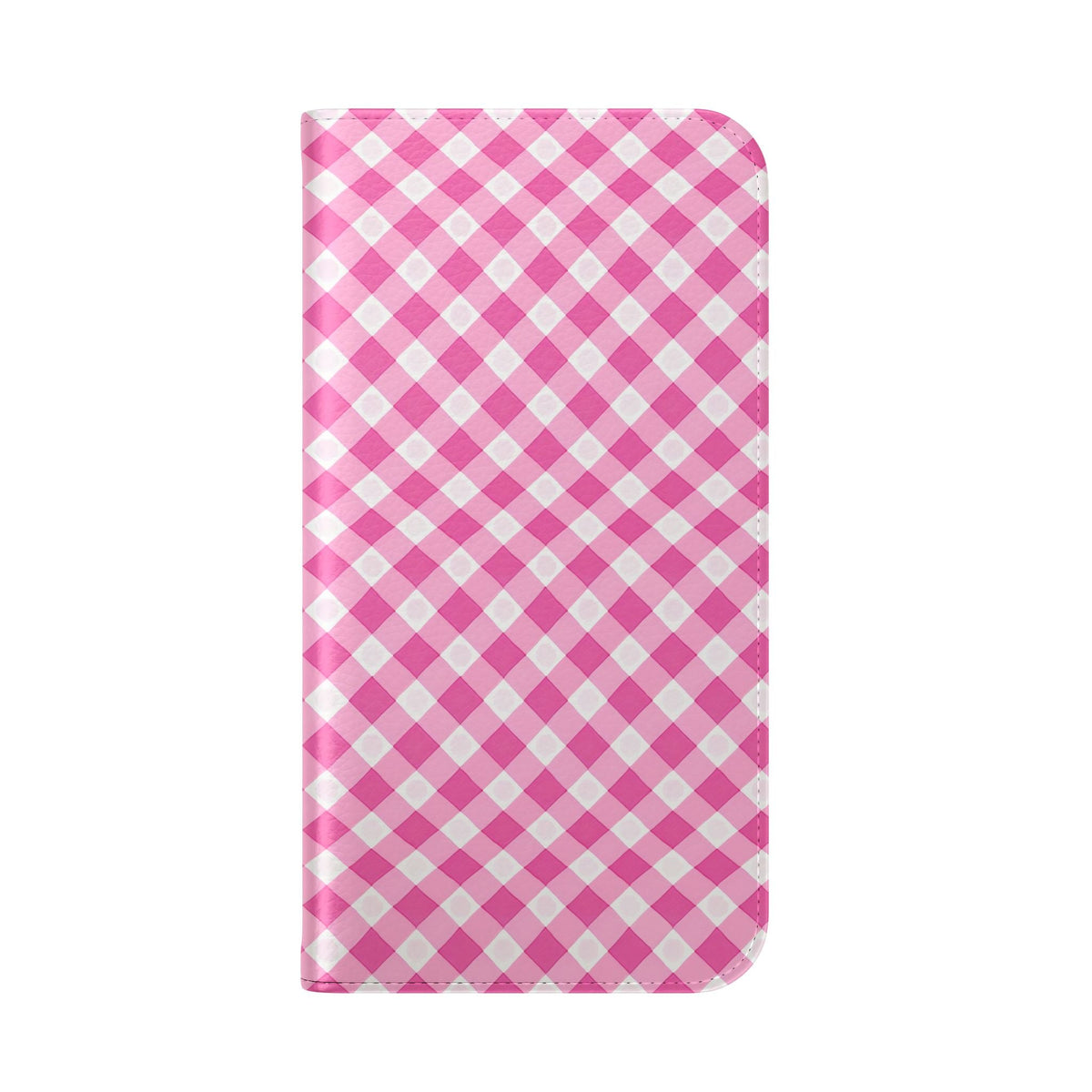 Pink Gingham - Flip Case - Westport Cove