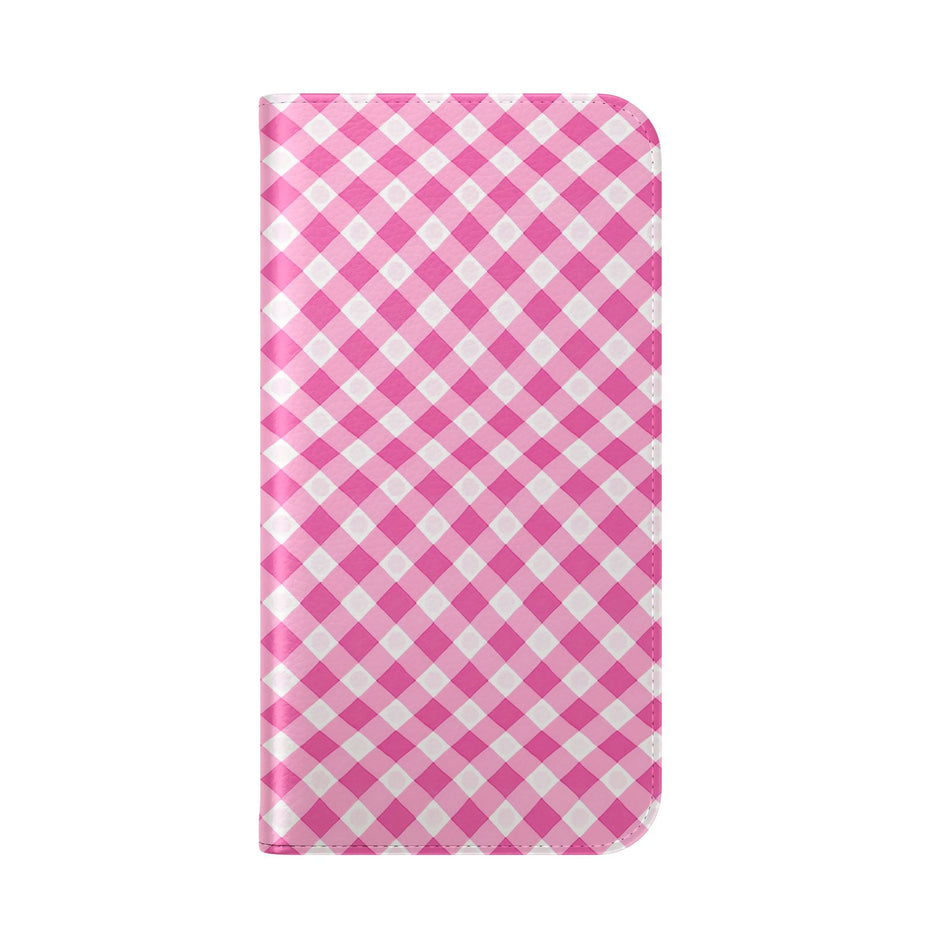 Pink Gingham - Flip Case - Westport Cove
