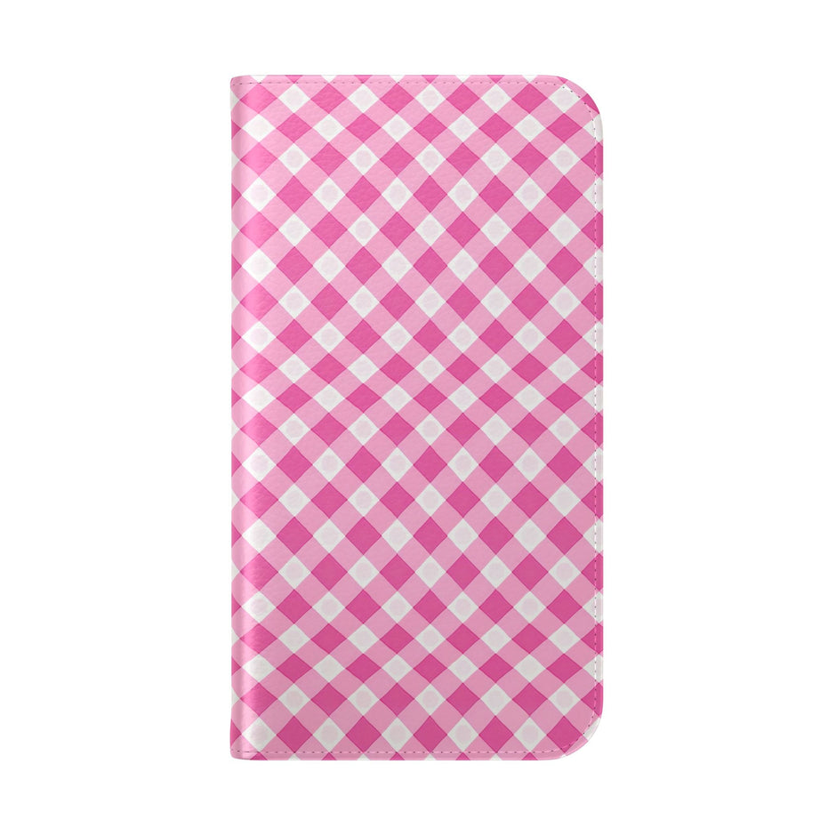 Pink Gingham - Flip Case - Westport Cove