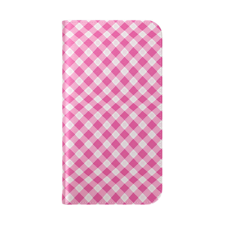 Pink Gingham - Flip Case - Westport Cove