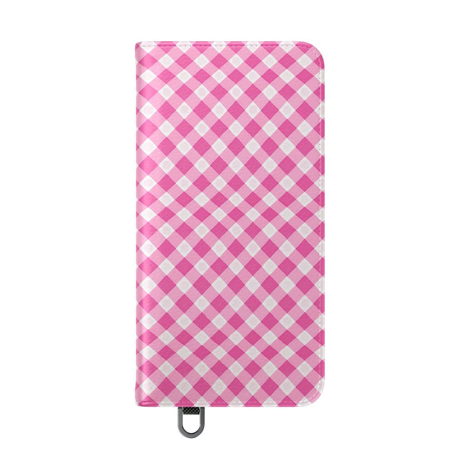 Pink Gingham - Flip Case - Westport Cove