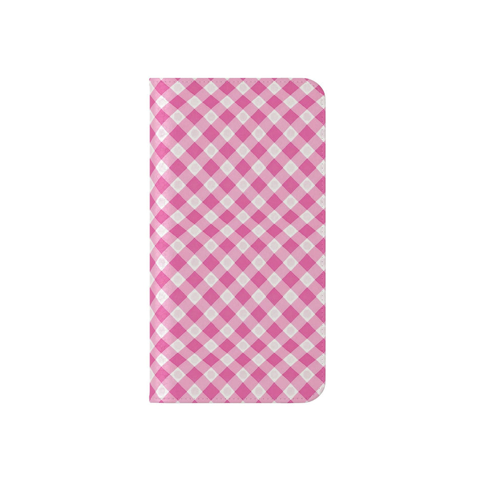 Pink Gingham - Flip Case - Westport Cove