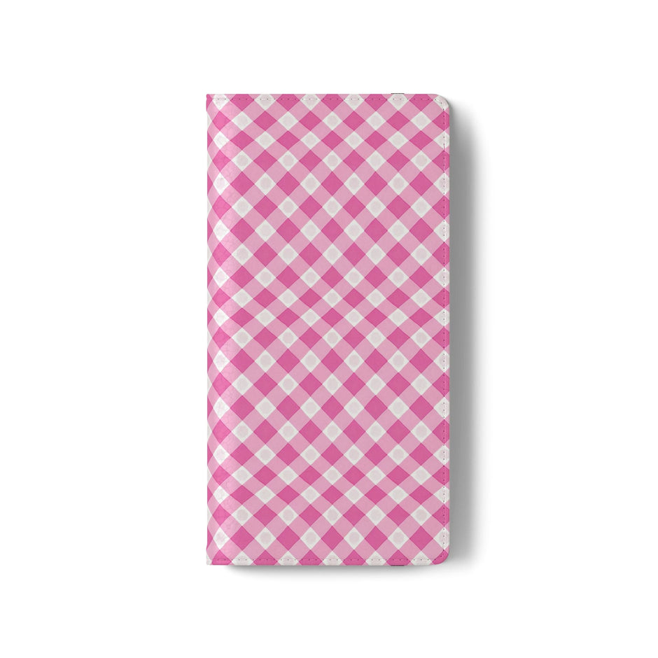Pink Gingham - Flip Case - Westport Cove