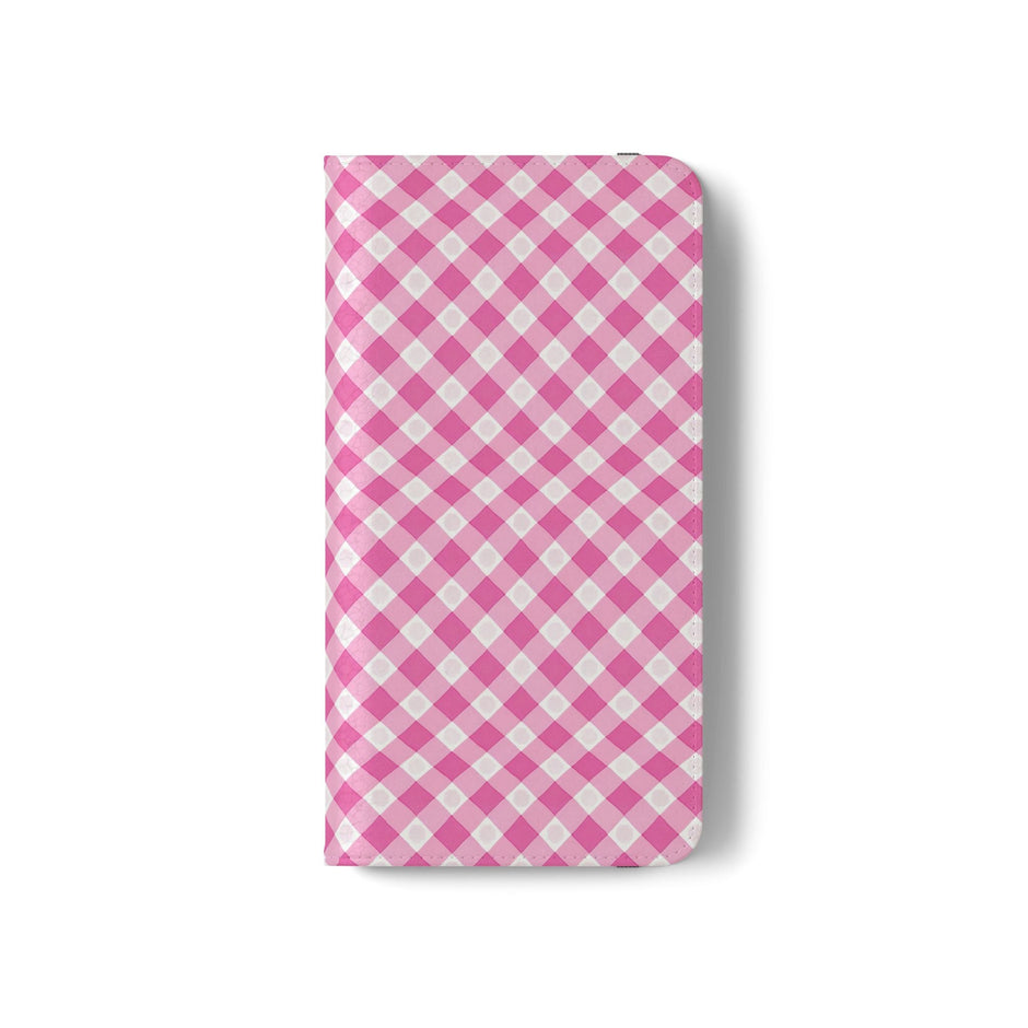Pink Gingham - Flip Case - Westport Cove