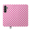 Pink Gingham - Flip Case - Westport Cove
