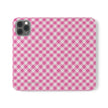 Pink Gingham - Flip Case - Westport Cove