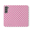 Pink Gingham - Flip Case - Westport Cove