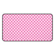 Pink Gingham - Launch Pad - Desk Mat - Westport Cove