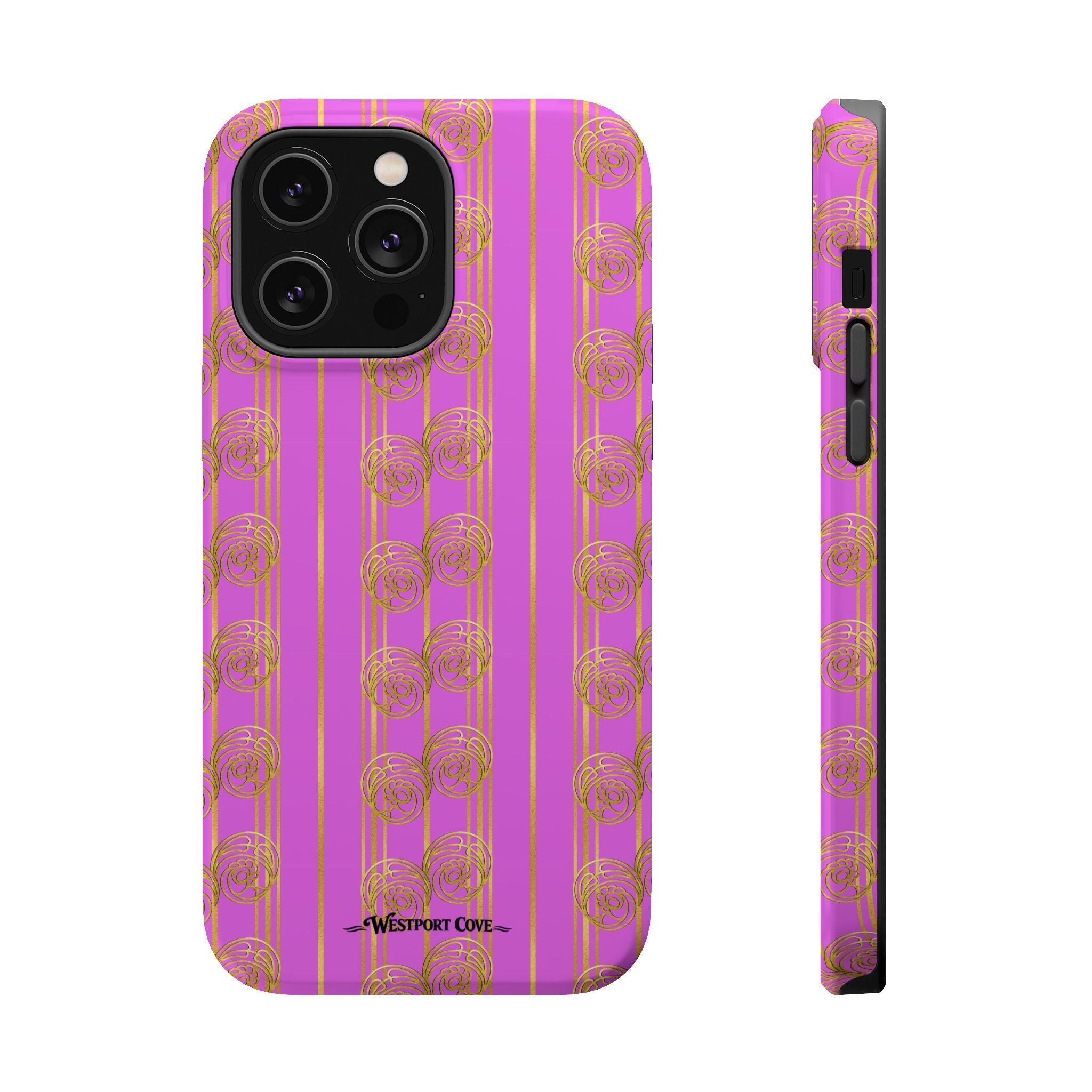 Pink & Gold - Extreme MagSafe Phone Case - Westport Cove