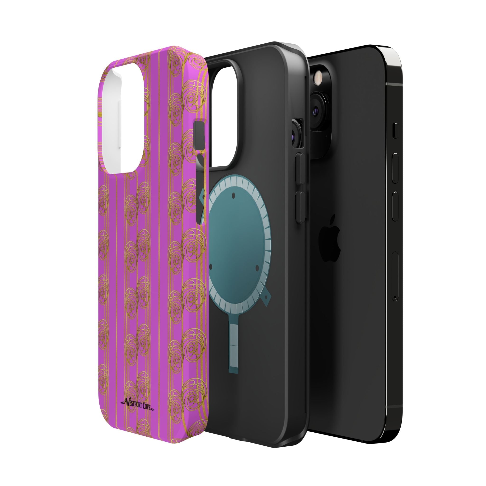 Pink & Gold - Extreme MagSafe Phone Case - Westport Cove