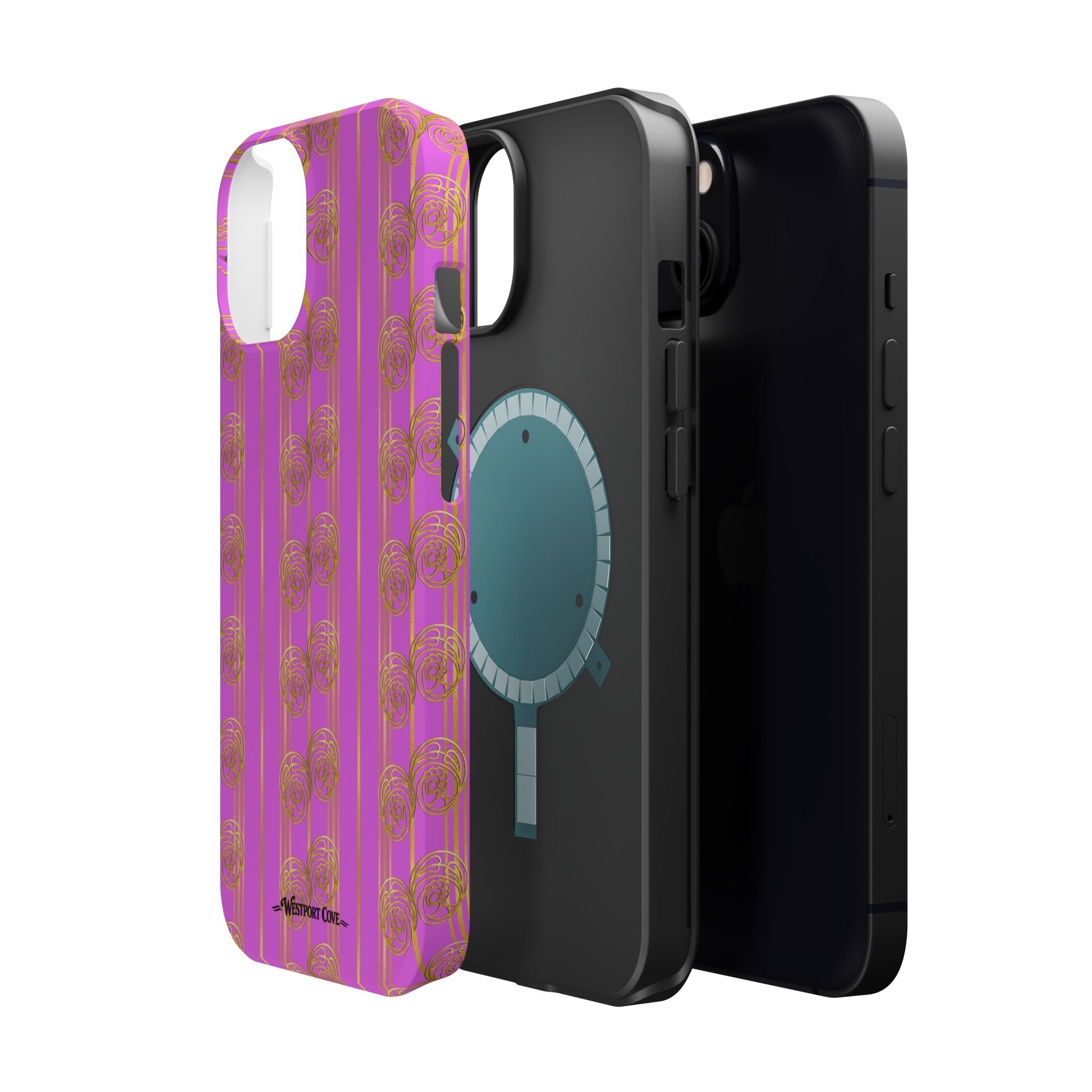 Pink & Gold - Extreme MagSafe Phone Case - Westport Cove