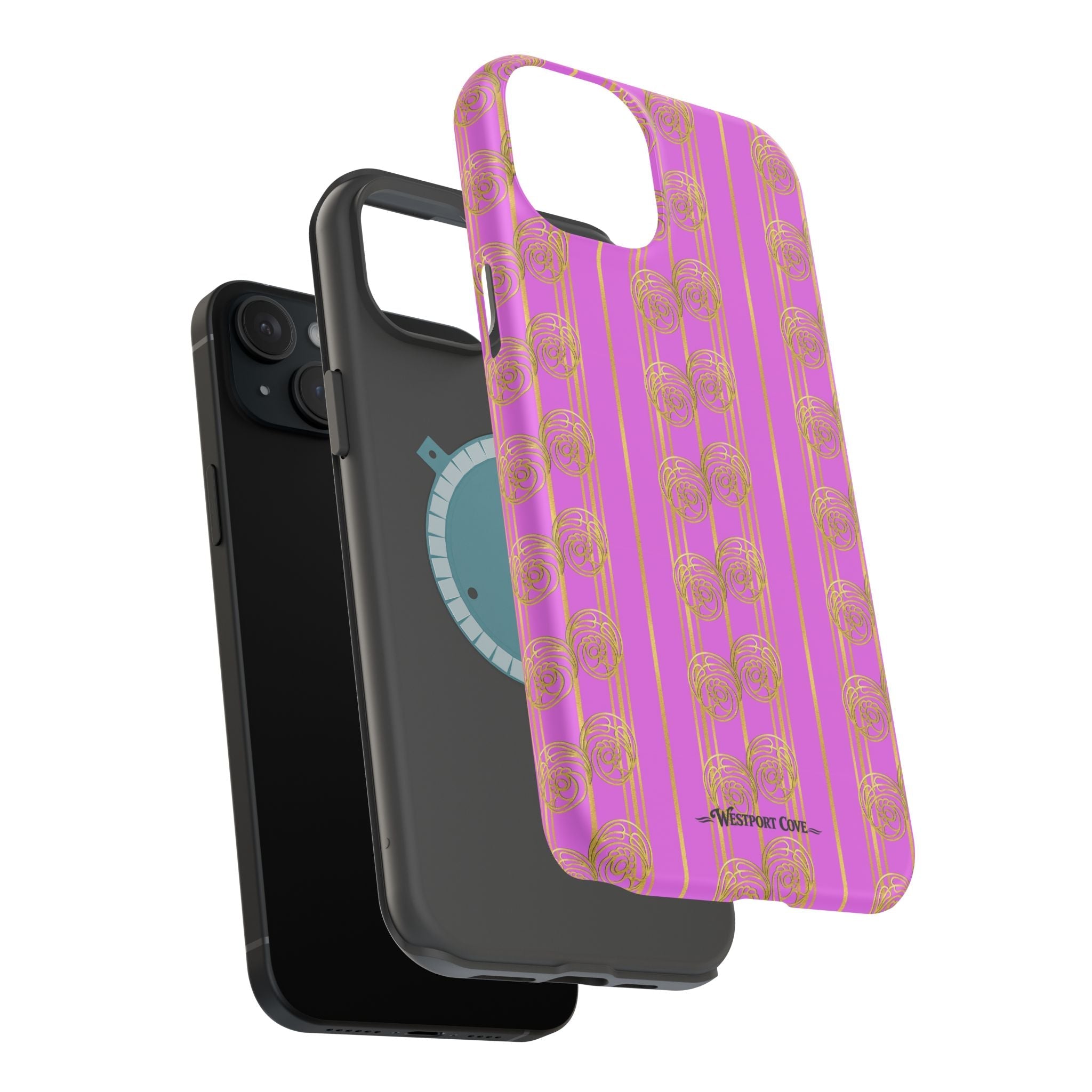 Pink & Gold - Extreme MagSafe Phone Case - Westport Cove