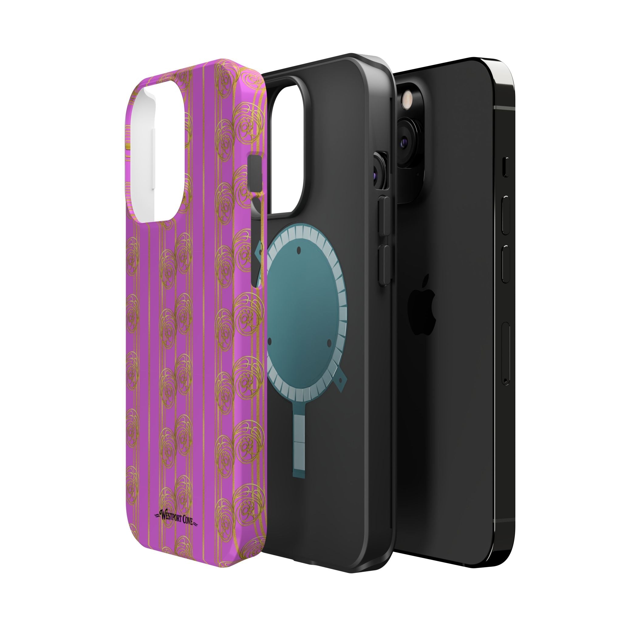 Pink & Gold - Extreme MagSafe Phone Case - Westport Cove