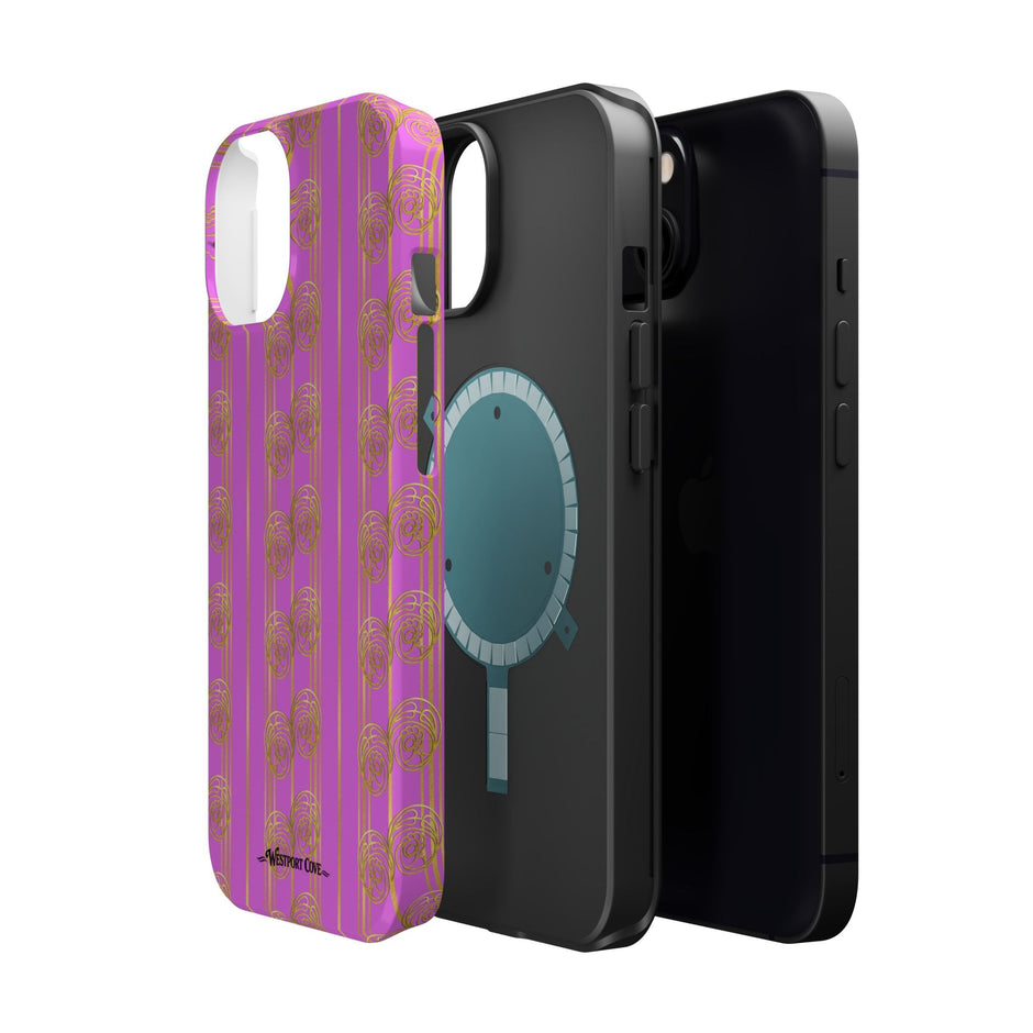 Pink & Gold - Extreme MagSafe Phone Case - Westport Cove