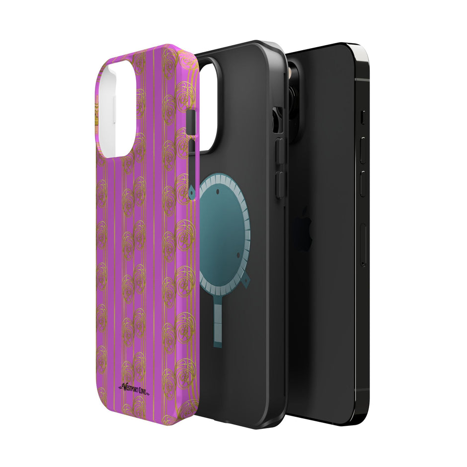 Pink & Gold - Extreme MagSafe Phone Case - Westport Cove