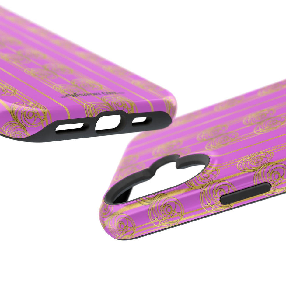Pink & Gold - Extreme MagSafe Phone Case - Westport Cove